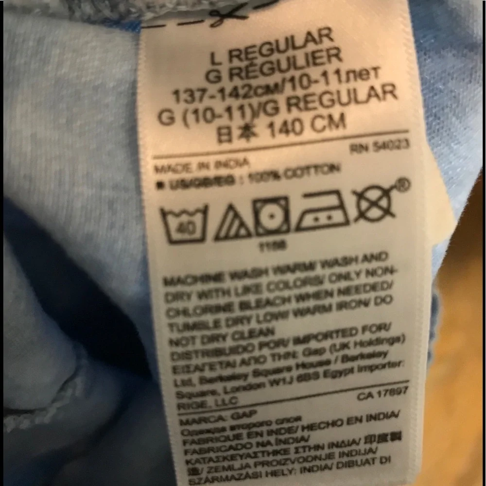 GAP girls size